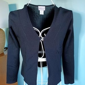 EUC Willi Smith Black Knit Cardigan - Size Small